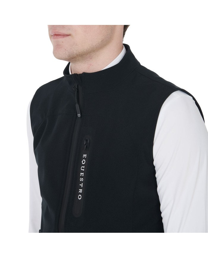 Smanicato uomo softshell traspirante e Impermeabile