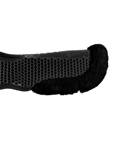 WITHERS FREE HEXAGONAL SOFT GEL PAD W/MICROPILE & BACK ECO-WOOL EDGE