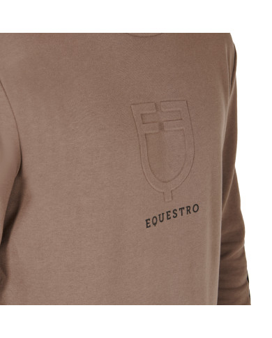 Felpa uomo in cotone con logo Felpa uomo in cotone con logo