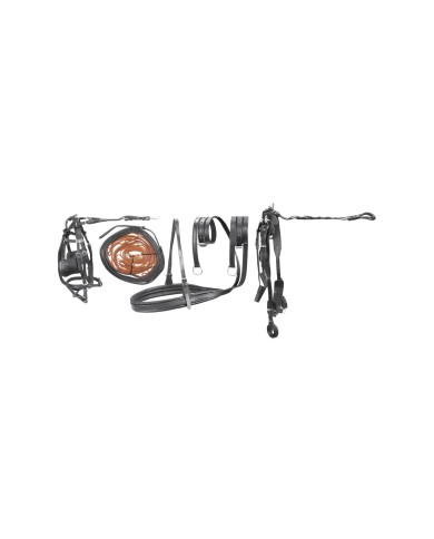 FINIMENTO CALESSE CUOIO SUPERIORE MISURE PONY-COB-FULL