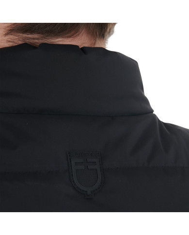 Smanicato uomo tessuto elastico con patch siliconica Smanicato uomo tessuto elastico con patch siliconica