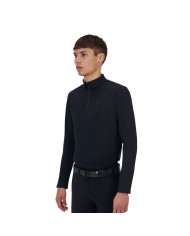 MEN S TRAINING RIDERTECHNOLOGY POLO SHIRT LS WITH ZIP