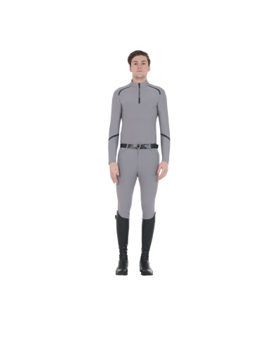 Polo uomo da allenamento slim fit manica lunga Polo uomo da allenamento slim fit manica lunga
