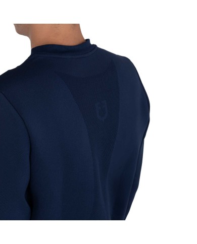 MEN S NYLON+KNIT SEAMLESS SWEATSHIRT