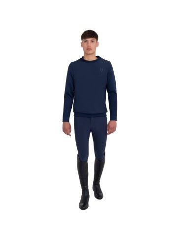 MEN S NYLON+KNIT SEAMLESS SWEATSHIRT