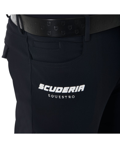 Pantalone uomo grip ginocchio Scuderia Equestro Pantalone uomo grip ginocchio Scuderia Equestro