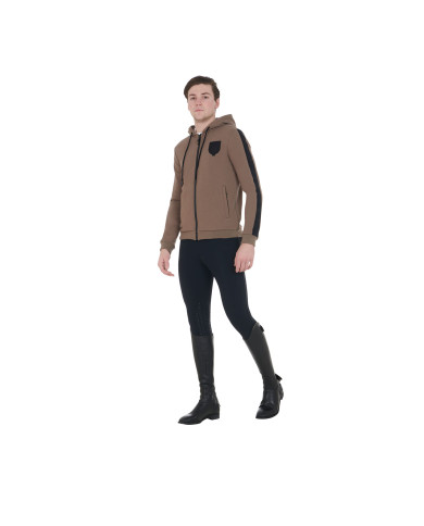 Felpa uomo con cappuccio e pile interno Felpa uomo con cappuccio e pile interno