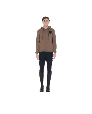 Felpa uomo con cappuccio e pile interno Felpa uomo con cappuccio e pile interno