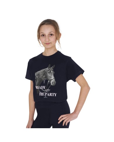 GIRL S READY TO THE PARTY COTTON T-SHIRT