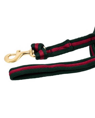 PADDED NYLON LUNGE REIN WITH ATTACHMENT TO HALTER