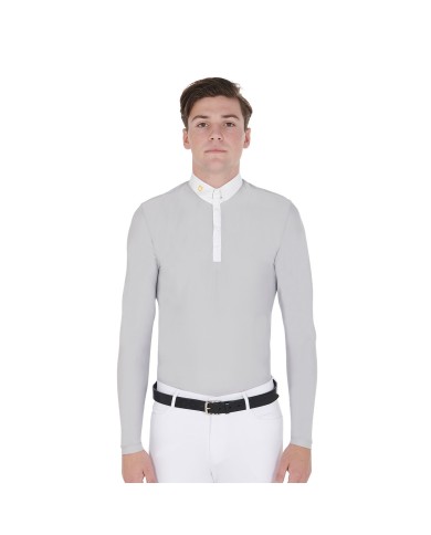 POLO UOMO EQUESTRO MANICA LUNGA MODELLO WARM+