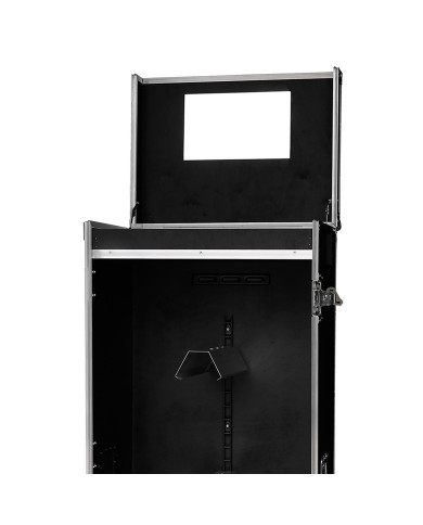 Baule verticale portasella rivestito in gomma