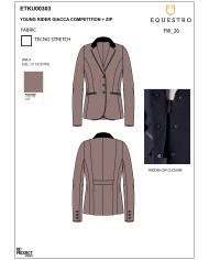 KIDS COMPETITION ZIP RIDING JACKET