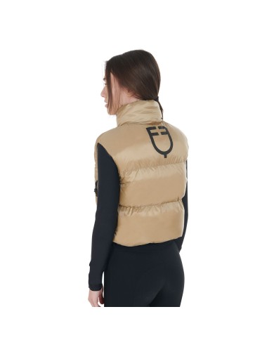 WOMEN S CROPPED NYLON RIP STOP VEST