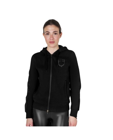 WOMEN S COTTON FLEECE HOODIE ZIP