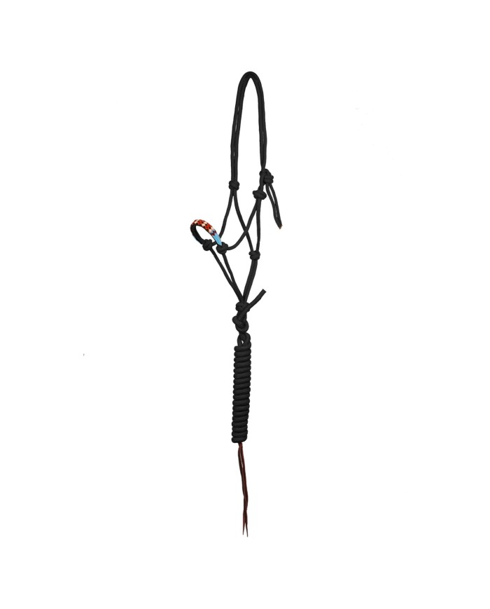 BODIE BEADED ROPE HALTER