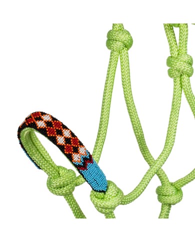 BODIE BEADED ROPE HALTER