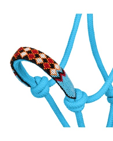 BODIE BEADED ROPE HALTER
