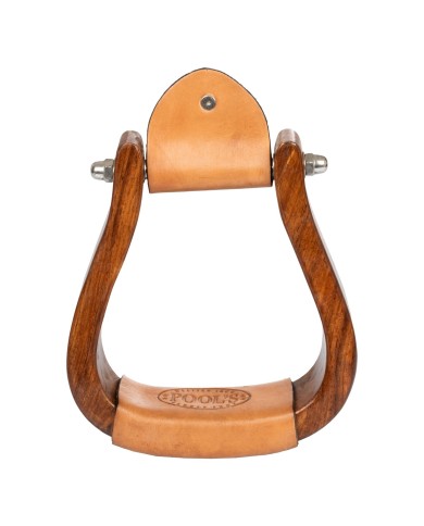YS STANDARD WOOD WESTERN STIRRUPS