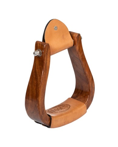 YS STANDARD WOOD WESTERN STIRRUPS