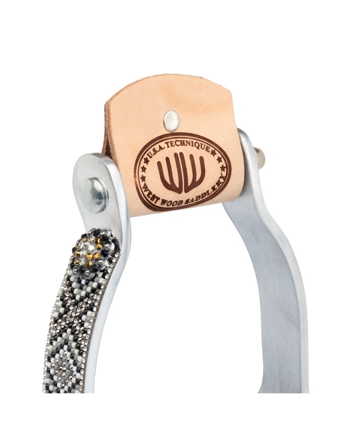 DESERT CROSS SHINE WESTERN STIRRUPS