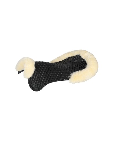 RESPIRA AIR RELEASE SOFT GEL PAD & REAR RISER CUT OUT SHEEPSKIN JUST GEL