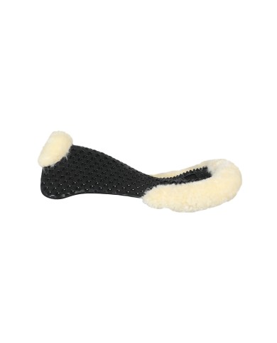 RESPIRA AIR RELEASE SOFT GEL PAD & REAR RISER CUT OUT SHEEPSKIN JUST GEL