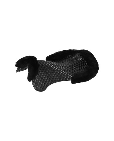 RESPIRA AIR RELEASE SOFT GEL PAD & REAR RISER CUT OUT SHEEPSKIN JUST GEL