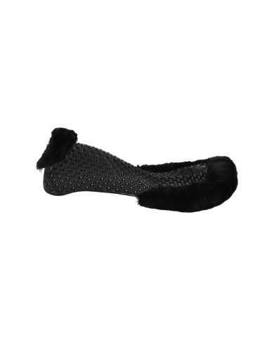 RESPIRA AIR RELEASE SOFT GEL PAD & REAR RISER CUT OUT SHEEPSKIN JUST GEL
