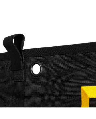 Tenda box lunga logo ricamato