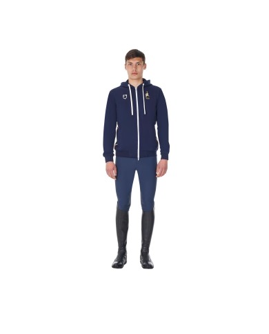 MEN S BASIC FLEECE HOODIE EQUESTROxFISE