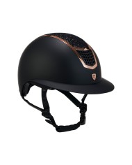 CASCO EQUESTRO MODELLO ECLIPSE STONE MAT WIDE VISOR (3 PADDING)