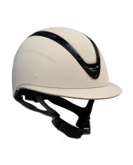 WOMEN APOCALIPSE HELMET WIDE VISOR W/ FABRIC COVERED SHELL