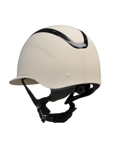 WOMEN APOCALIPSE HELMET WIDE VISOR W/ FABRIC COVERED SHELL