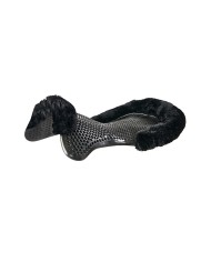 GEL PAD & FRONT RISER SHEEPSKIN CUT OUT JUST GEL