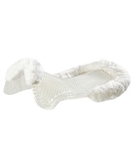 GEL PAD & FRONT RISER SHEEPSKIN CUT OUT JUST GEL
