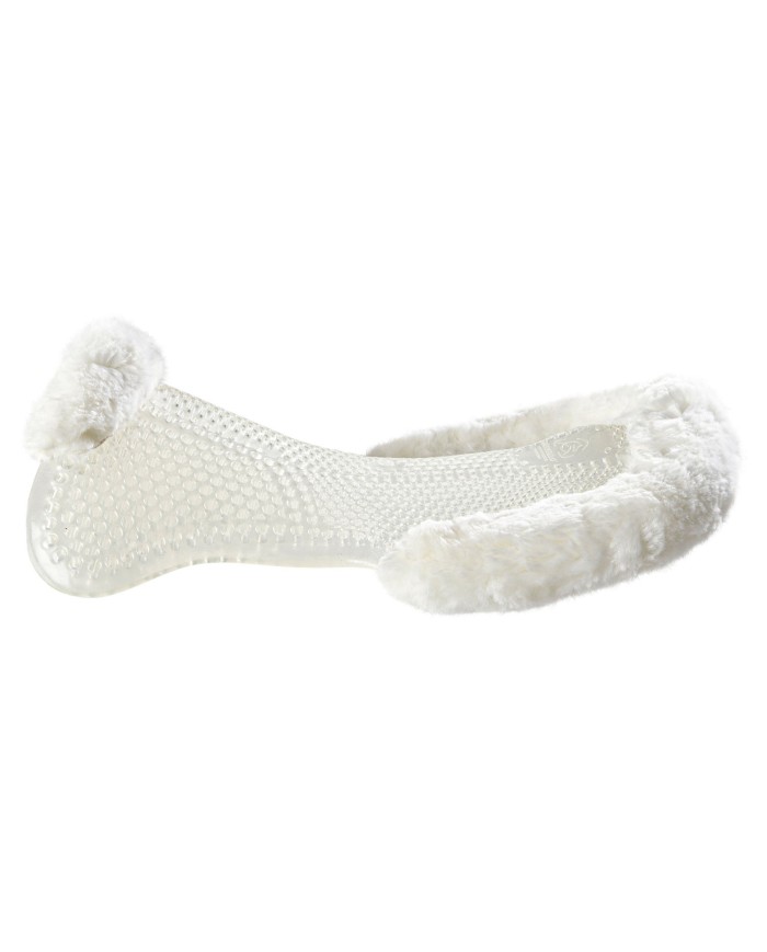 GEL PAD & FRONT RISER SHEEPSKIN CUT OUT JUST GEL