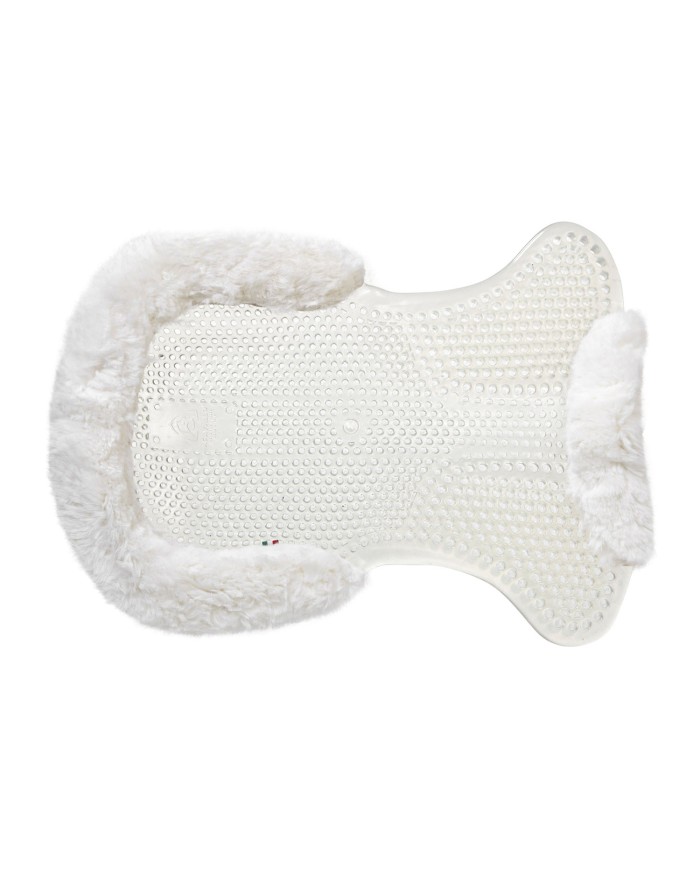 GEL PAD & FRONT RISER SHEEPSKIN CUT OUT JUST GEL