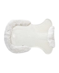 GEL PAD & FRONT RISER SHEEPSKIN CUT OUT JUST GEL