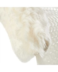GEL PAD & FRONT RISER SHEEPSKIN CUT OUT JUST GEL