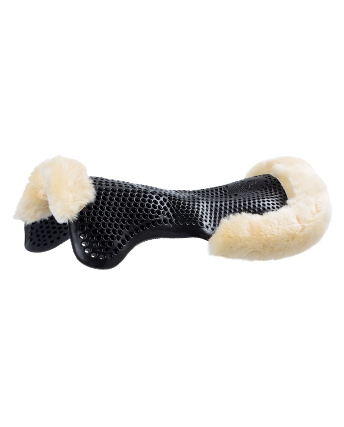 GEL PAD & FRONT RISER SHEEPSKIN CUT OUT JUST GEL