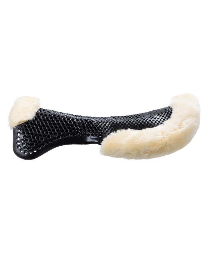 GEL PAD & FRONT RISER SHEEPSKIN CUT OUT JUST GEL