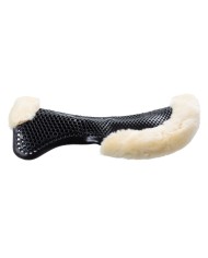 GEL PAD & FRONT RISER SHEEPSKIN CUT OUT JUST GEL