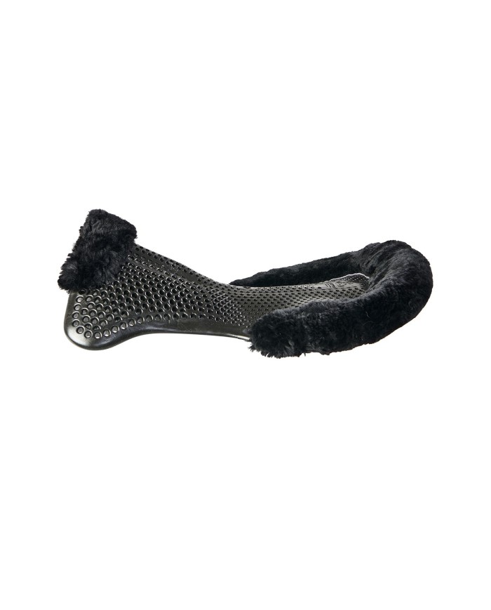 GEL PAD & FRONT RISER SHEEPSKIN CUT OUT JUST GEL