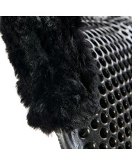 GEL PAD & FRONT RISER SHEEPSKIN CUT OUT JUST GEL