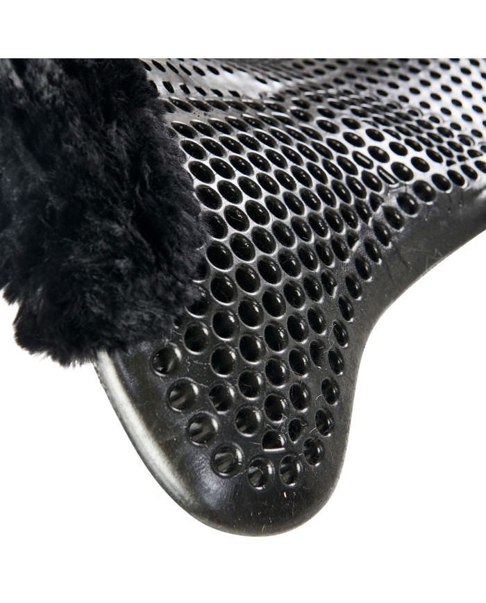 GEL PAD & FRONT RISER SHEEPSKIN CUT OUT JUST GEL