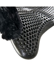 GEL PAD & FRONT RISER SHEEPSKIN CUT OUT JUST GEL