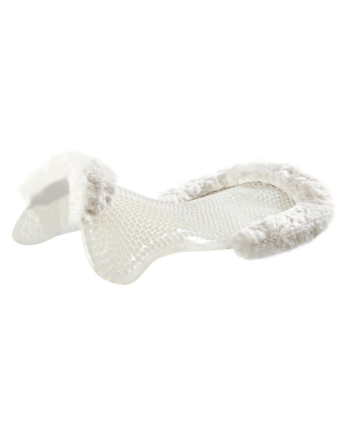 THERAPEUTIC GEL PAD FRONT RISER CUT OUT ECO-WOOL JUST GEL