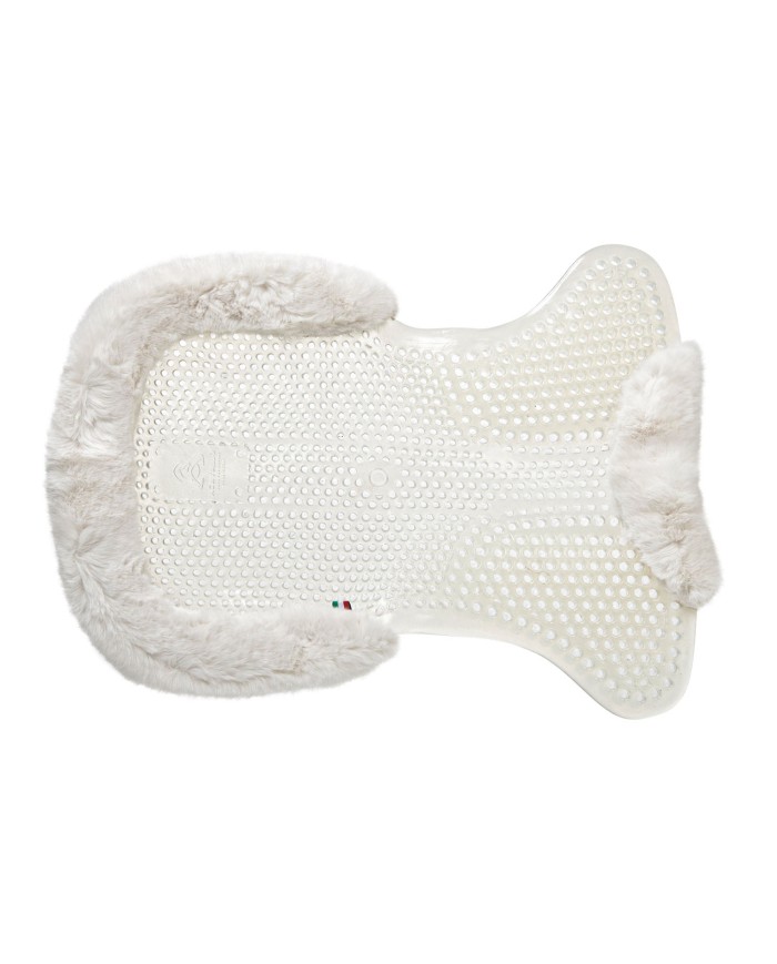THERAPEUTIC GEL PAD FRONT RISER CUT OUT ECO-WOOL JUST GEL