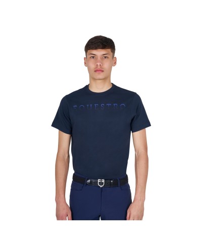 MEN S LOGO LAMINA COTTON T-SHIRT